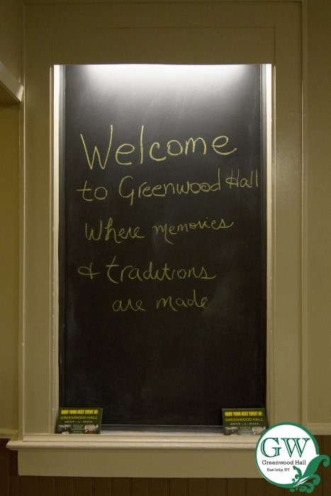 Greenwood Hall Thank You